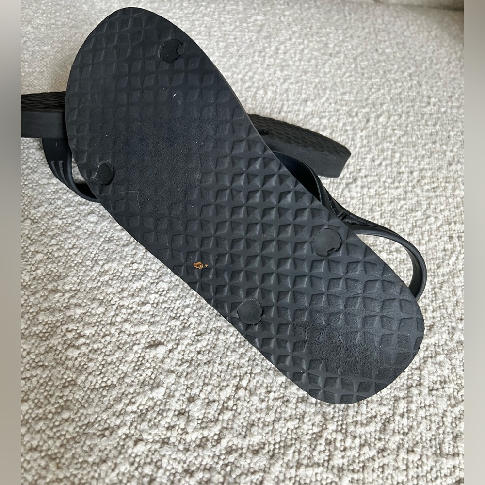 Flojos Black Women's Sandals - Picture 5 of 7